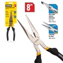 Alicate - pinza - tenaza garra de punta larga o fina 8''
