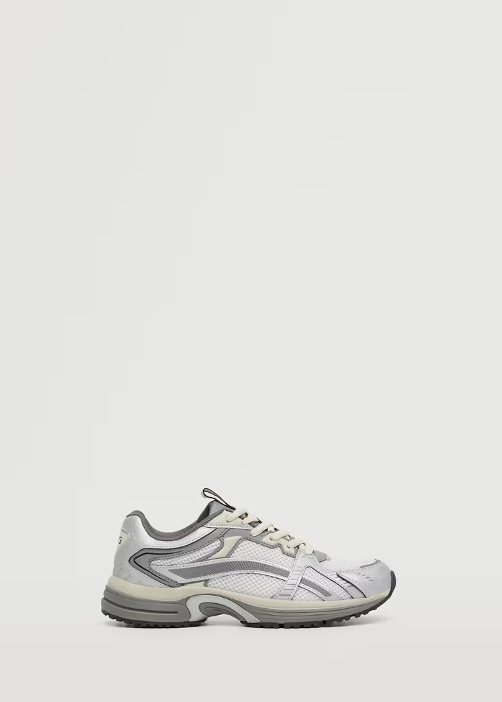 Deportiva combinada cordones