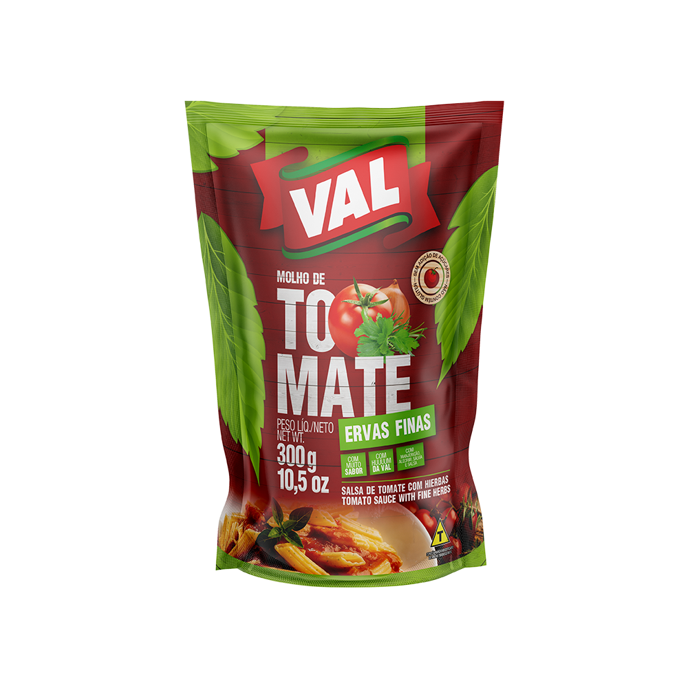 Salsa de tomate finas hierbas VAL 300g