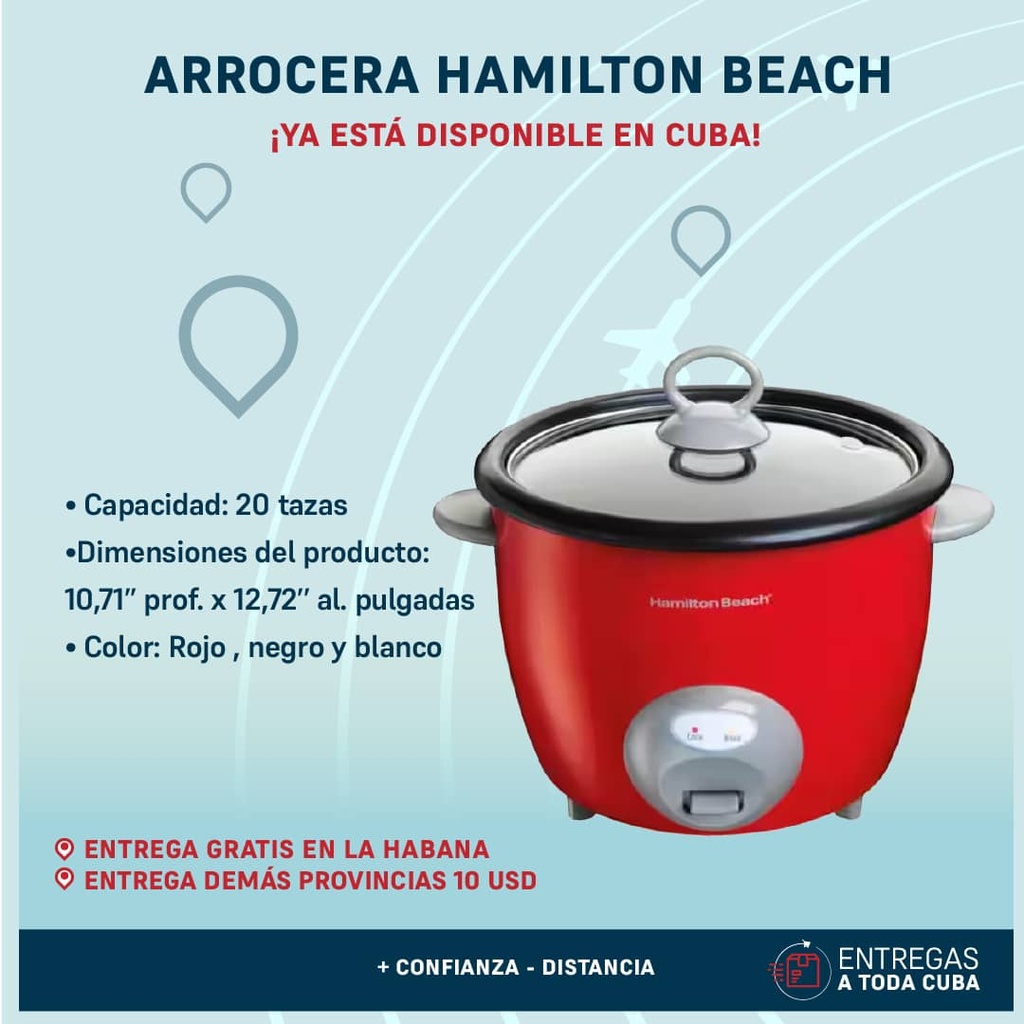 Arrocera Hamilton Beach (20tazas)