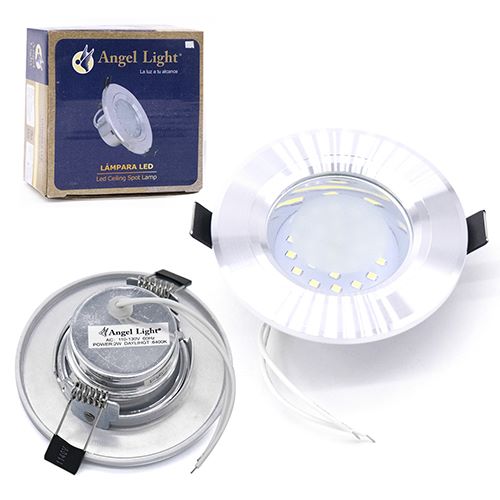 Lámpara LED spot empotrable 2W