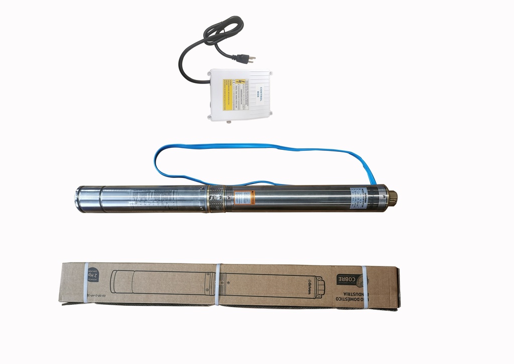 Bomba sumergible 2HP  220V 1.5&quot;