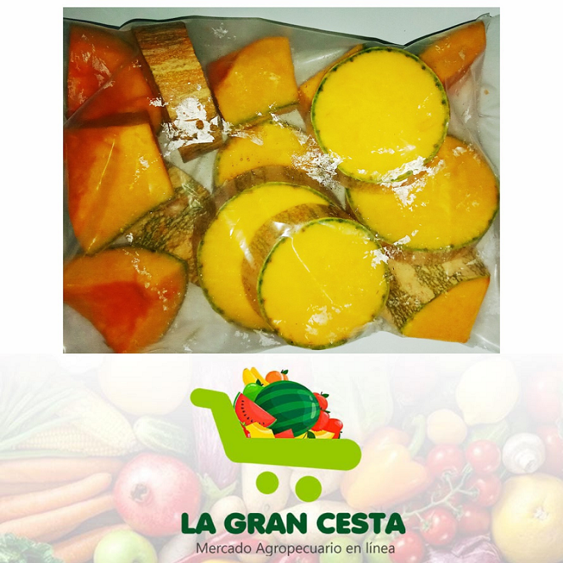 Calabaza troceada (10 lb / 4.6 kg)