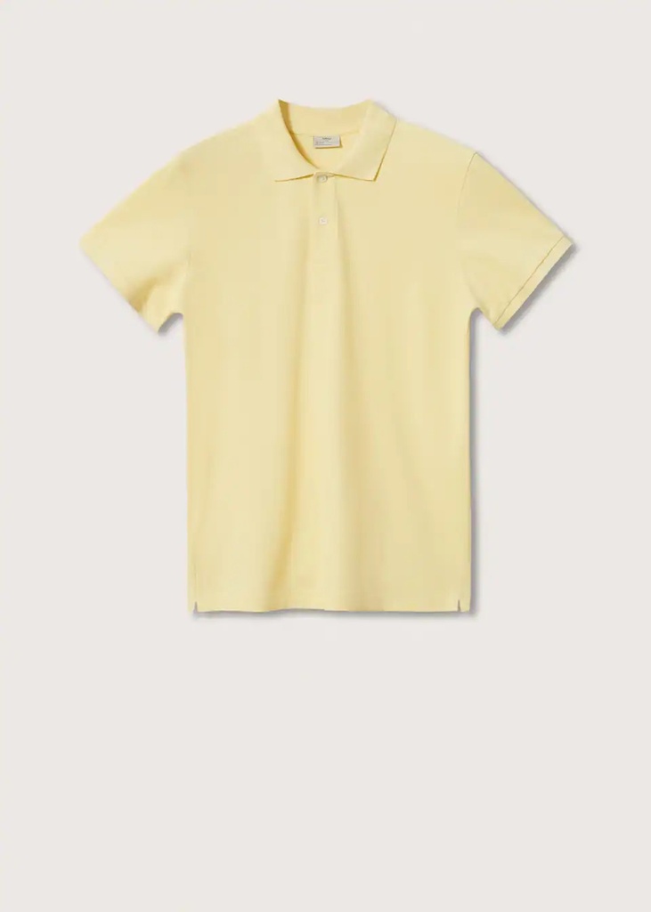 Polo algodón piqué Mango