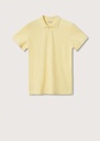 Polo algodón piqué Mango