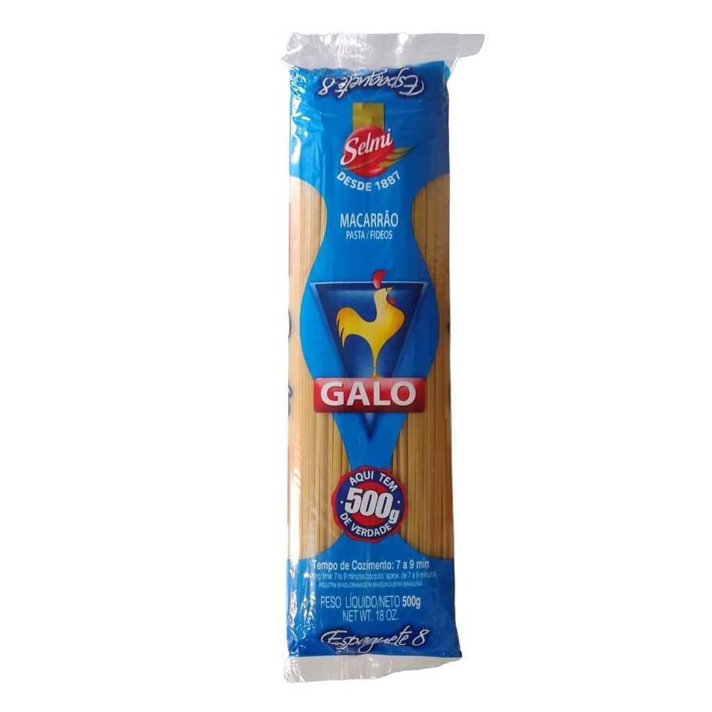 Pasta Spaghetti 8 500g Galo