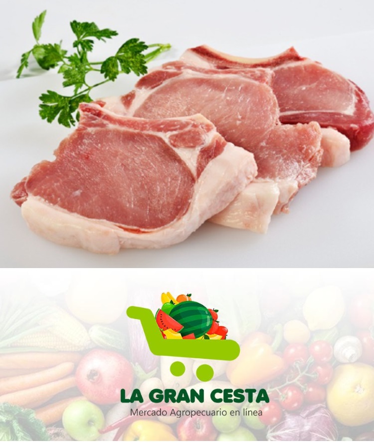 Chuleta de cerdo (3.0 lbs / 1.4 kg)