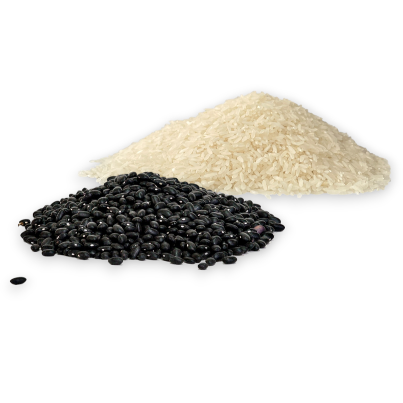 Arroz 2kg + frijoles negros 1kg