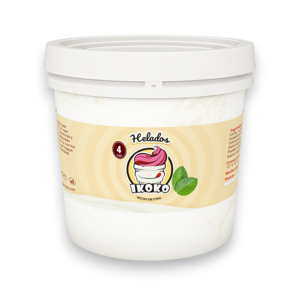 Helado de Menta (4 Lt) IKOKO