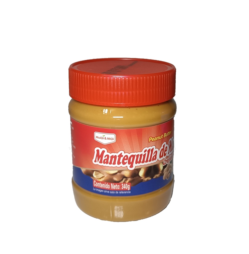 Mantequilla de maní crujiente 340g