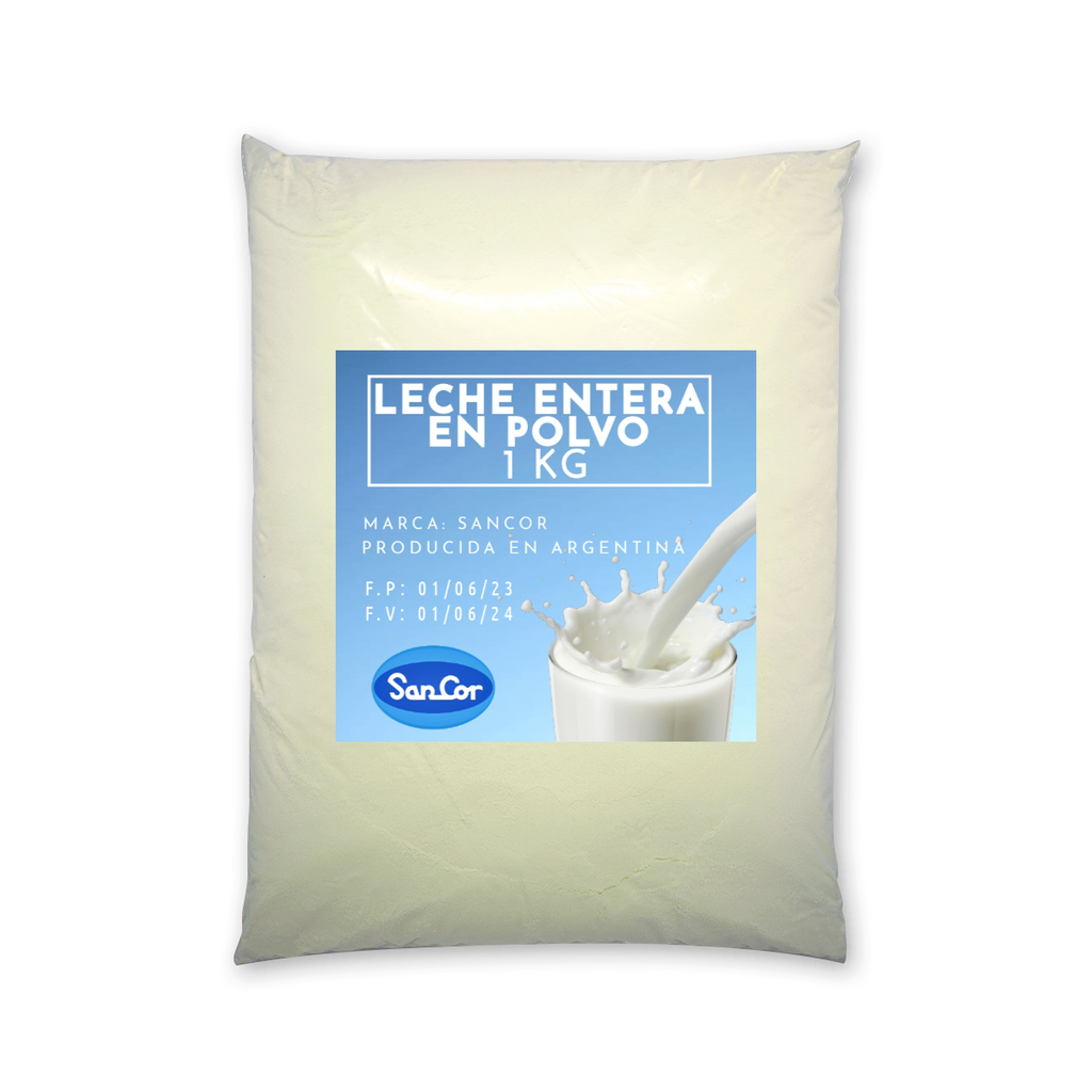 Leche en Polvo Entera (1 Kg / 2.2 Lb)