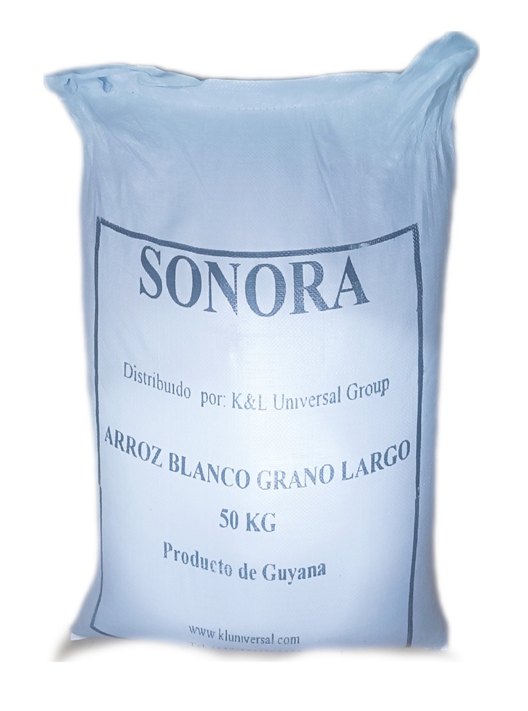 Saco de arroz importado (50kg / 110 Lb)