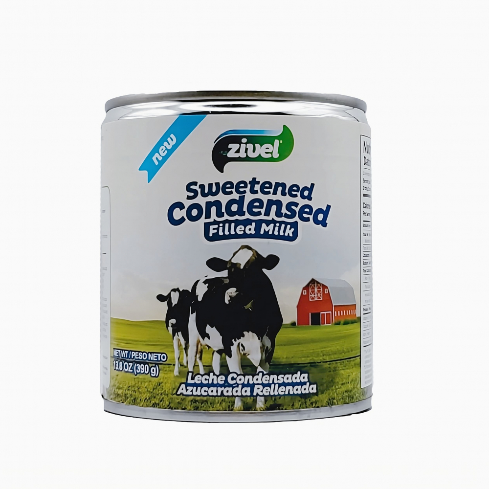 Leche condensada azucarada Zivel (390 g)