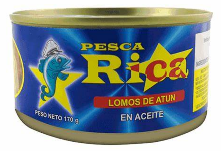 Filete de pescado Bonito en aceite Pesca Rica (170 g)