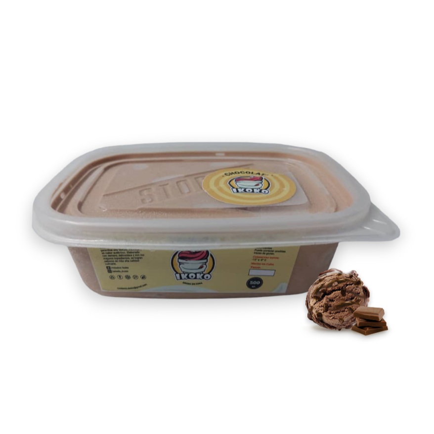 Helado de Chocolate (500ml) IKOKO