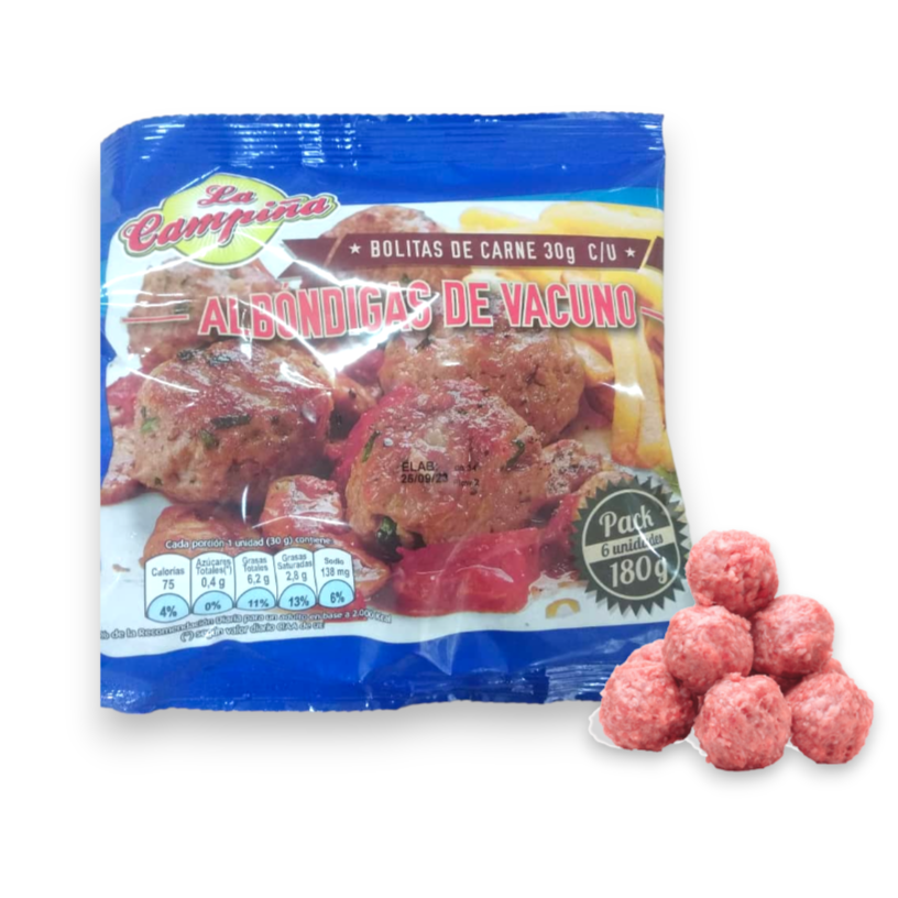 Albóndigas de Res LA CAMPIÑA 180g