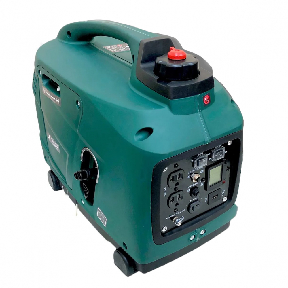 Generador inverter eléctrico de gasolina -planta eléctrica- de 2000 W Oakland GI-2000