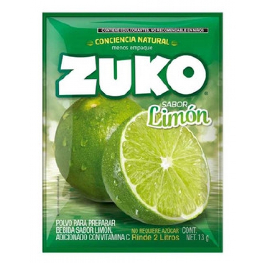 Refresco Instantáneo Zuko Limón (sobre de 2L)