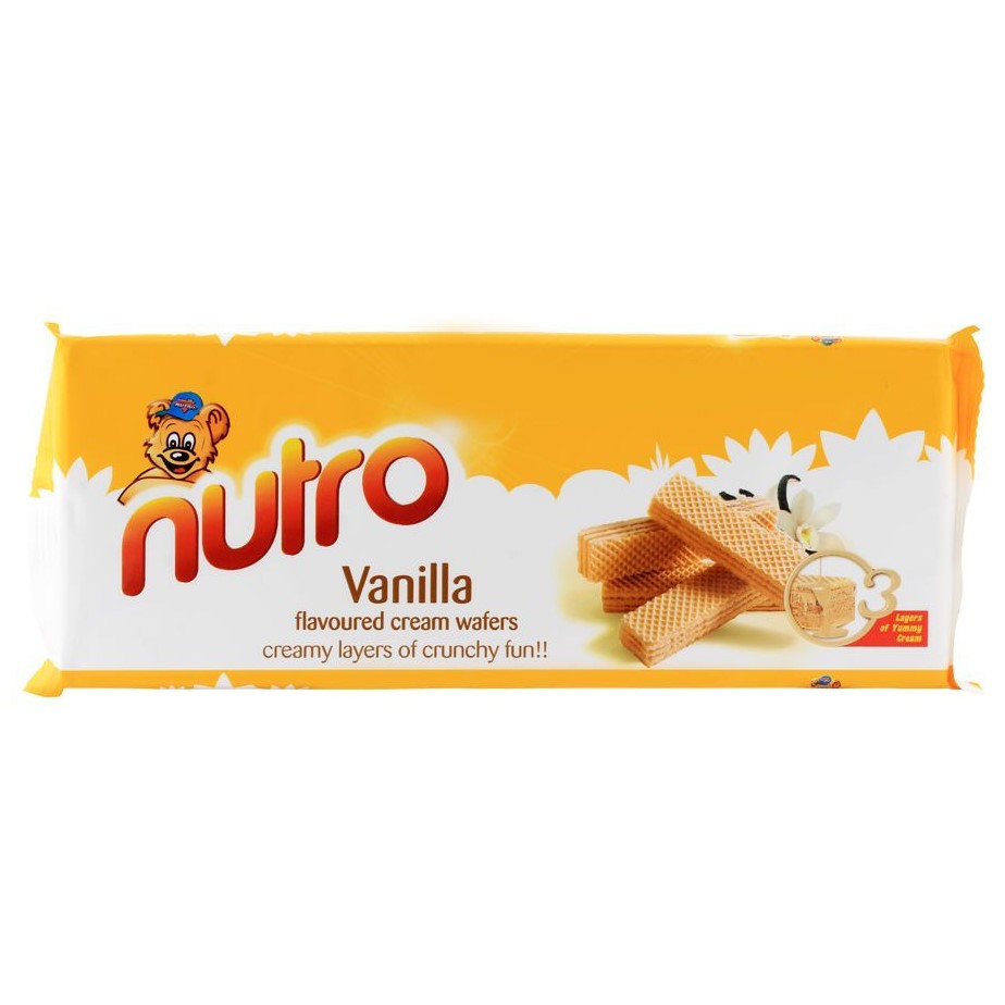 Sorbetos Wafers Vainilla 75g Nutro