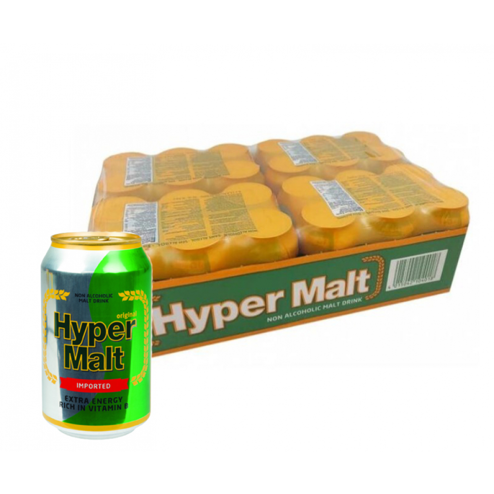 Caja de Malta en lata Hyper Malt (24 X 330 ml)