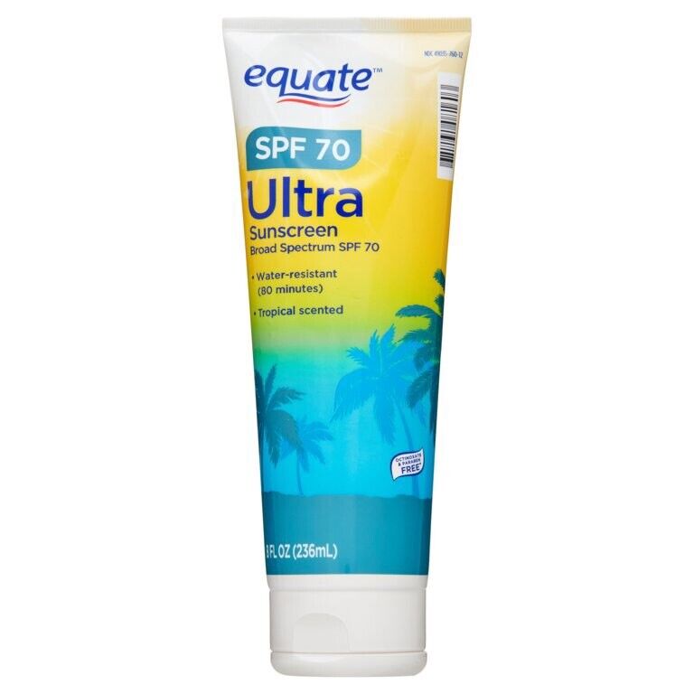 Protector Solar Equate Ultra Protection SPF 70, 8 fl oz