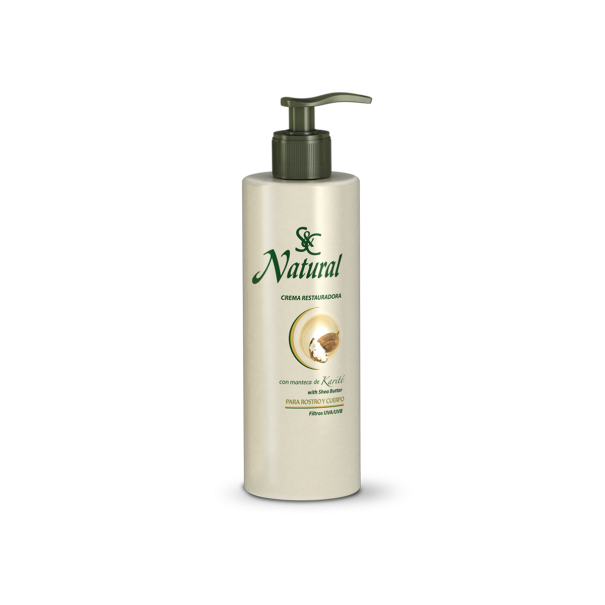 Crema Restauradora Con Manteca De Karité 400 ML S&amp;C Natural