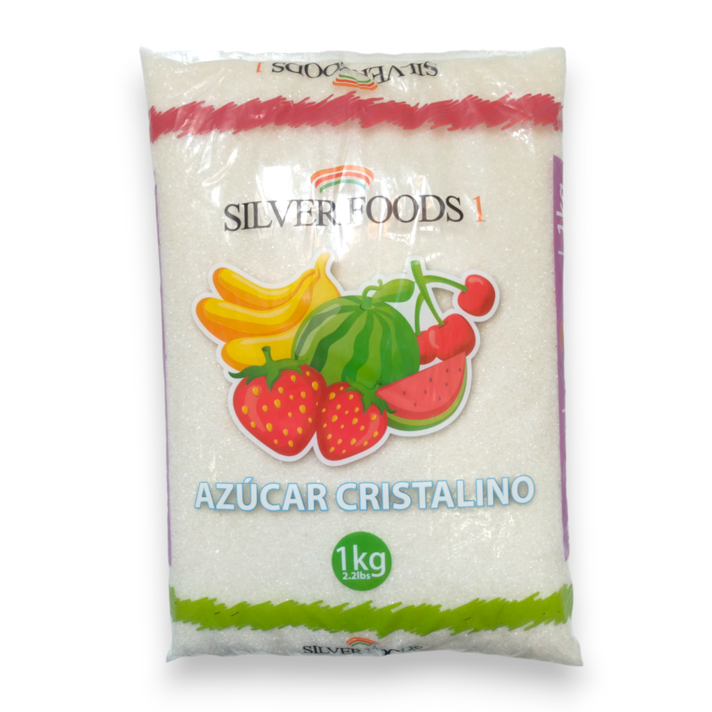 Azúcar blanca (1 kg / 2.2 lb) Silver Foods