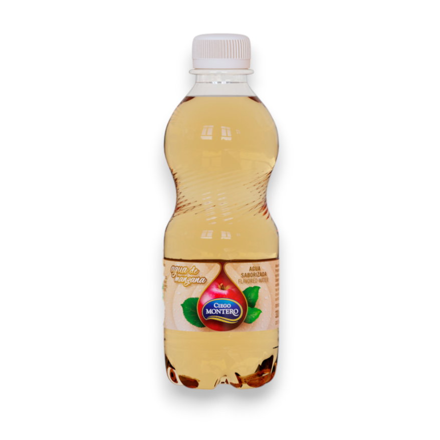 Agua sabor Manzana 330 ml, Ciego Montero