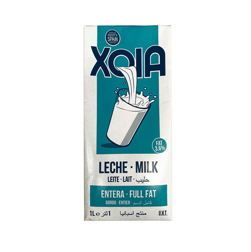 Leche Fluida Entera, Caja 1L