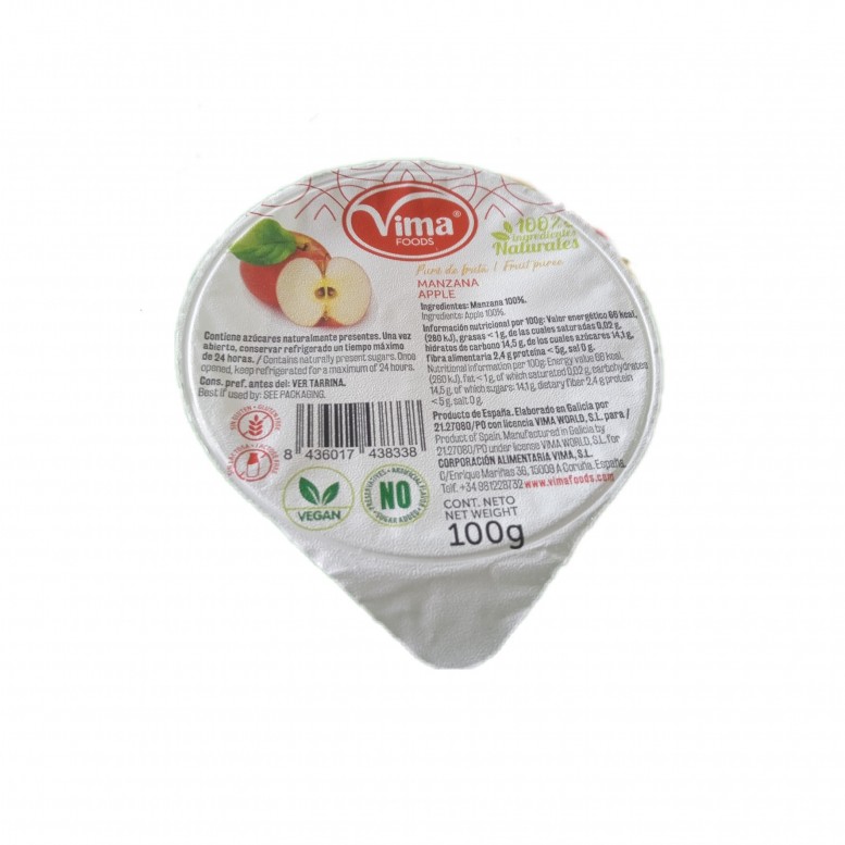 Compota de manzana Vima (100 g)