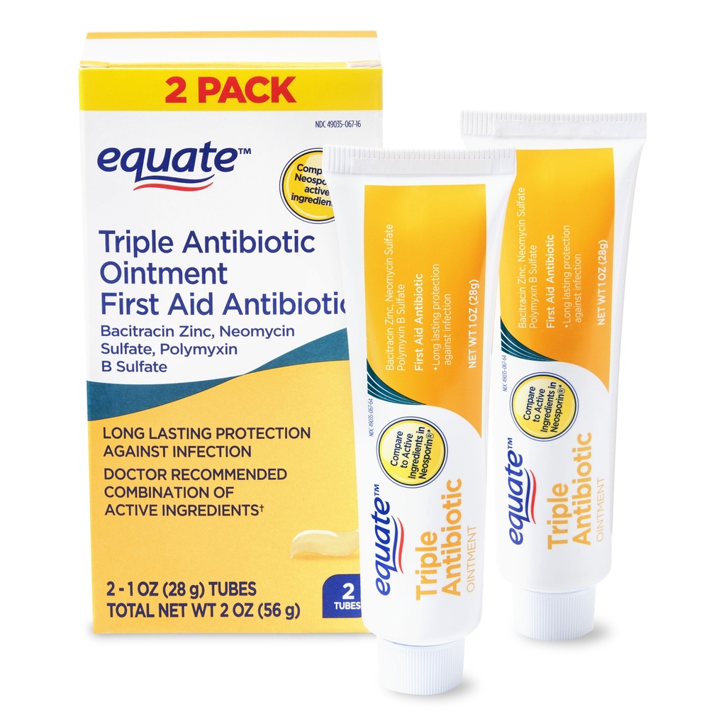 Triple Antibiótico Equate (2 Pack)