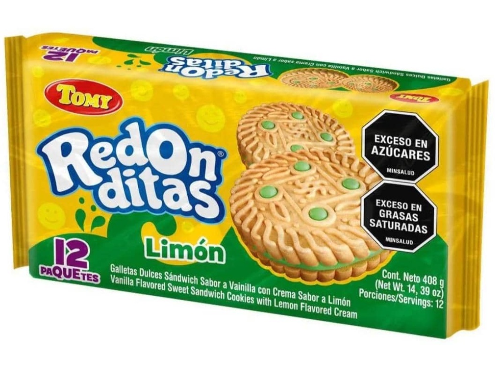 Galletas Redonditas pack12 Limón