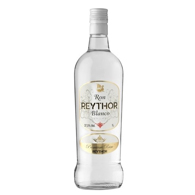 Ron Reythor Blanco 37,5% 1000 ml