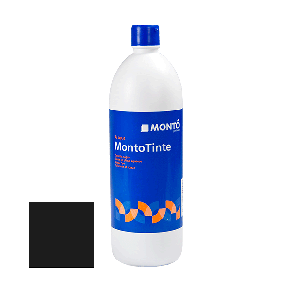 MONTOTINTE AL AGUA NEGRO 200ML