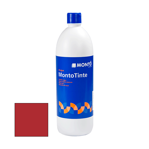 MONTOTINTE AL AGUA ROJO VIVO 200ML