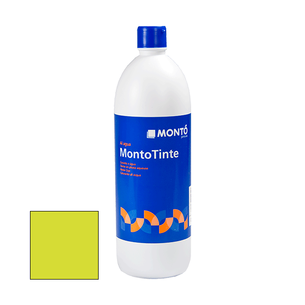 MONTOTINTE AL AGUA AMARILLO 200ML