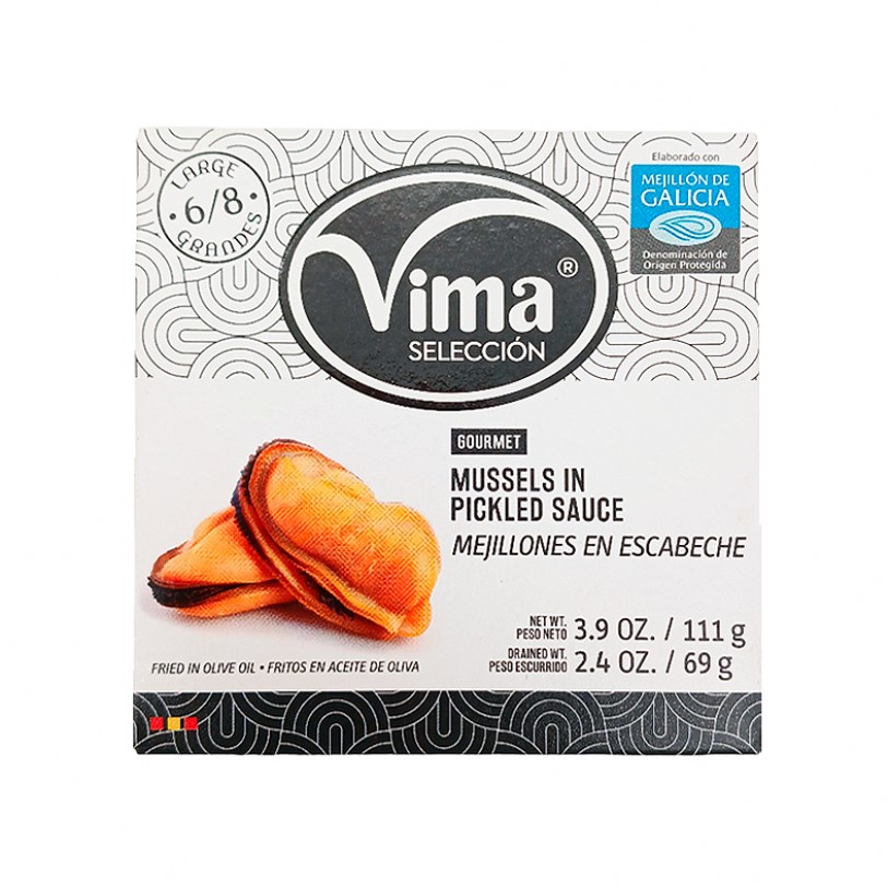 Mejillones en escabeche (111 g) Vima