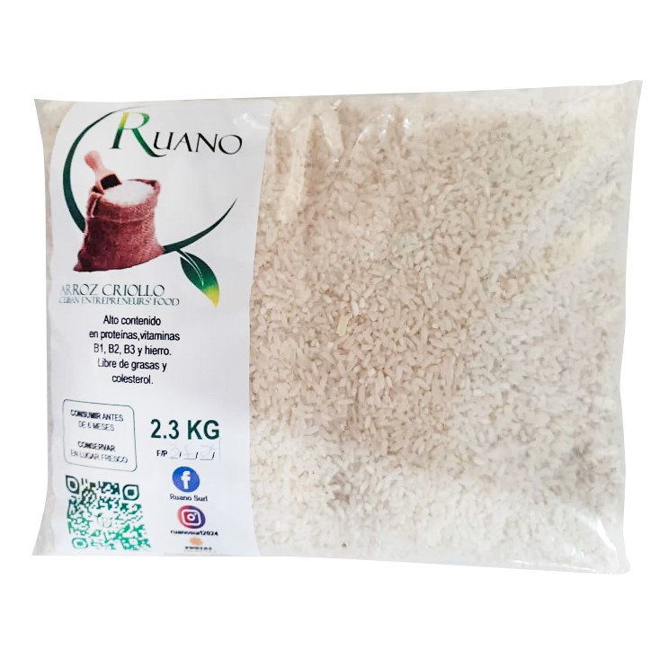 Arroz criollo (2.3Kg / 5Lb) Ruano