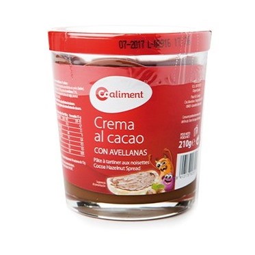 Crema de Cacao con Avellana 210G Coaliment