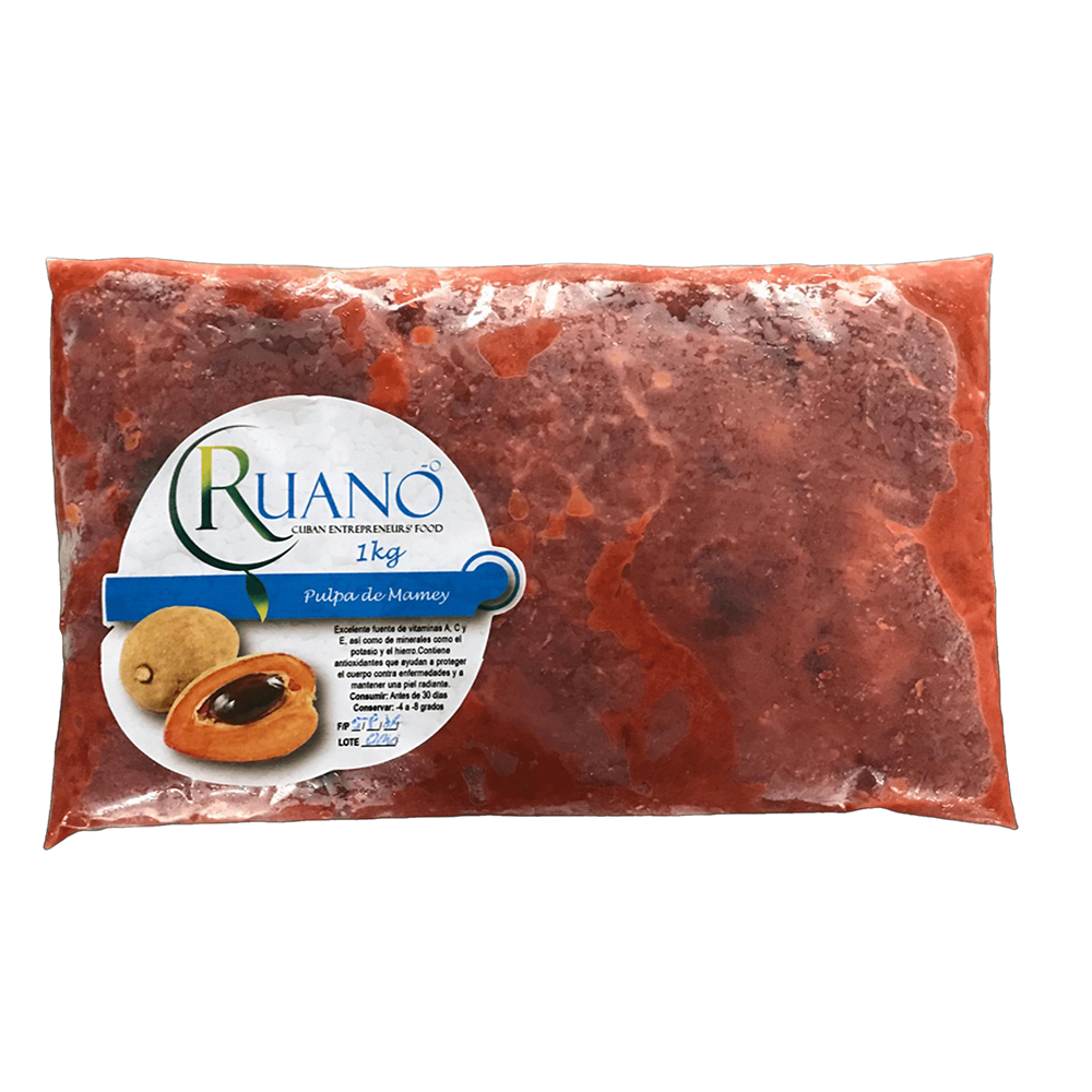 Pulpa de Mamey 1KG Ruano