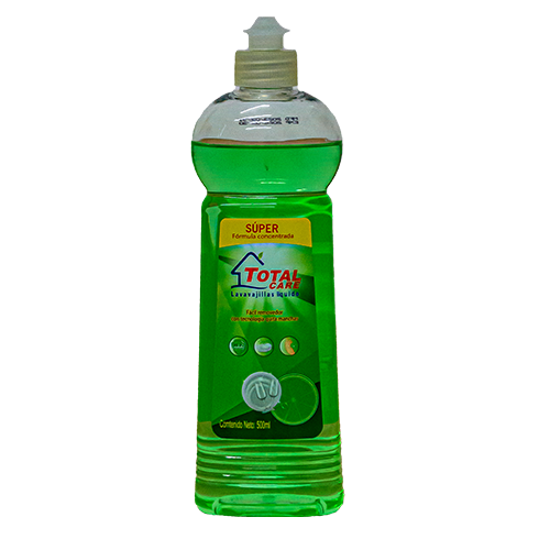 Detergente Lavavajillas líquido (500 ml) Total Care