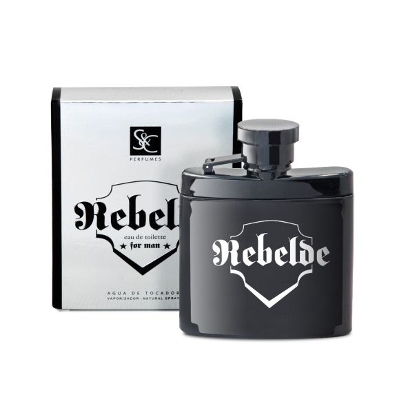 Perfume Rebelde Para Hombre 90ml EDT