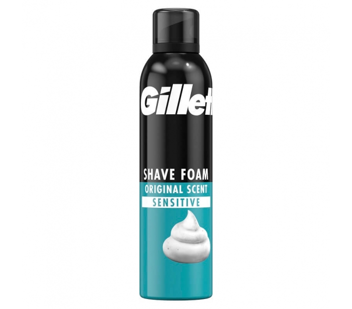 Espuma de afeitar 300 ml Gillette Sensitive