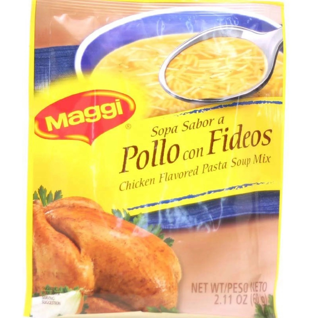 Sopa de Pollo con Fideos Maggi 2.11 Oz