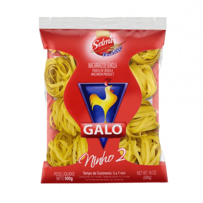 Pasta tallarines en forma de Nido 500g Galo