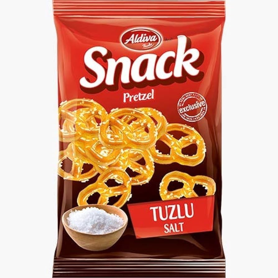 Pelly Snack Pretzel Aldiva 30 g (Caja x 24 u)