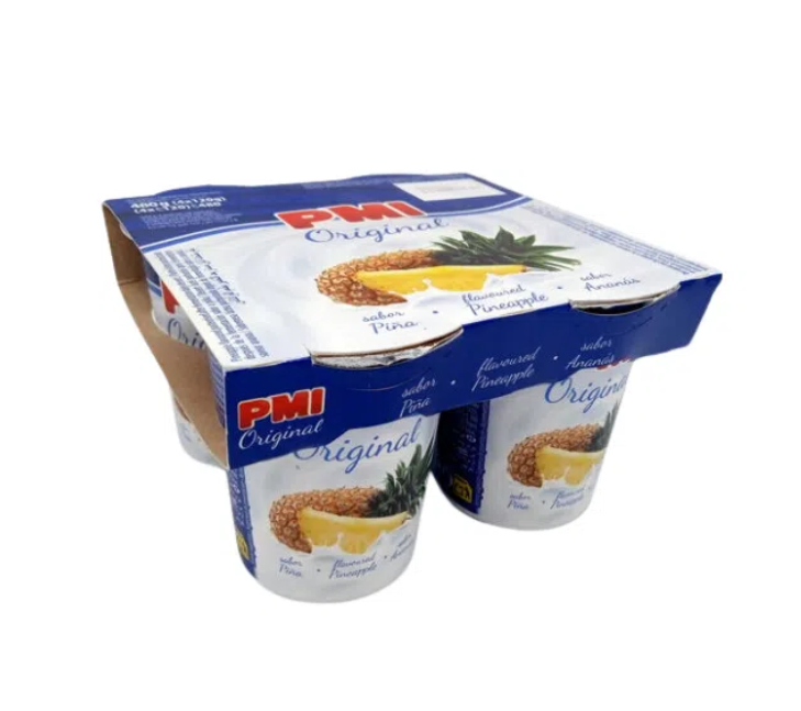 Yogurt PMI de Piña (120g) caja de 24 ud