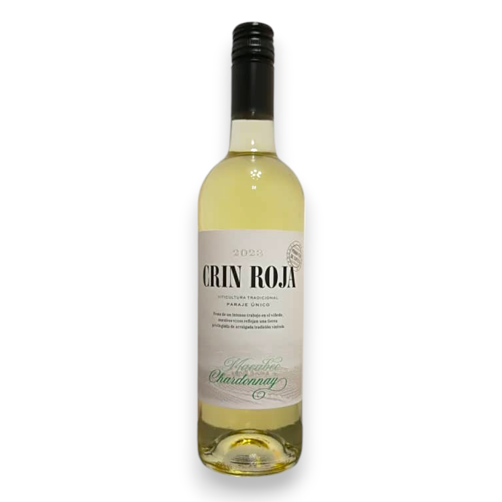 Vino Blanco Crin Roja Macabeo Chardonnay 75cl (PTI)