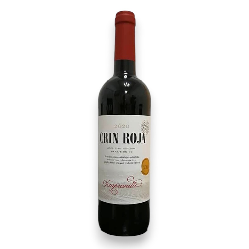 Vino Tinto Crin Roja Tempranillo 750ml (PTI)