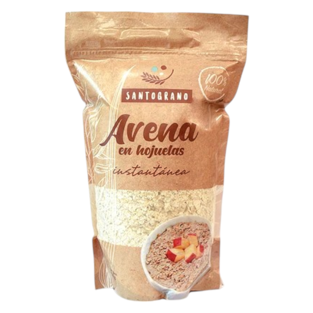 Avena en Hojuelas instantánea 500gr Santograno